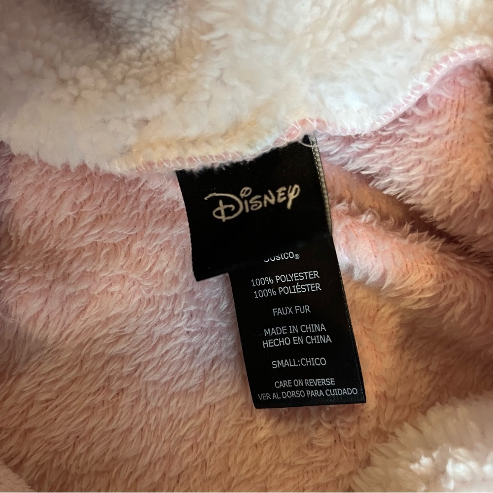 Disney Mickey Head Lounger Pink Sherpa Hood size S - Picture 11 of 11